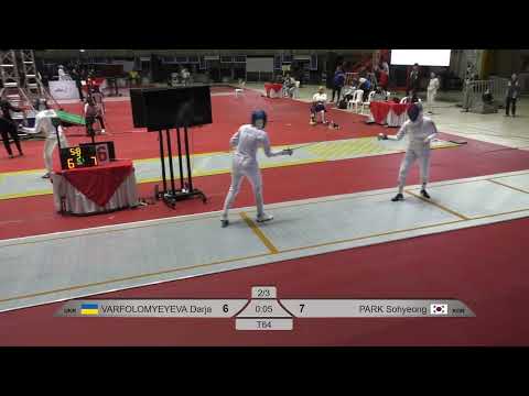 2024 95 T64 23 F E Individual Cali COL GP 6 PARK KOR vs VARFOLOMYEYEVA UKR