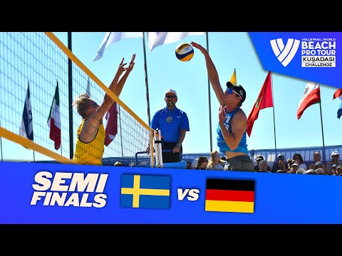 Åhman/Hellvig vs. Wickler/Ehlers - Semi-Final Highlights Kusadasi 2022 #BeachProTour
