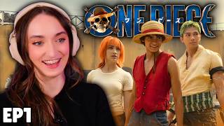 I'M HOOKED! 😍 FINALLY WATCHING ONE PIECE: LIVE ACTION | Season 1 Episode 1 | REACTION & DISCUSSION