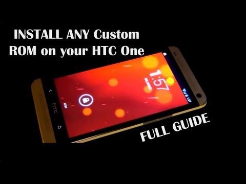 comment installer rom custom htc one x