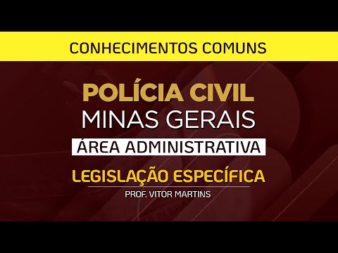 PCMG - ANALISTA - CONHECIMENTOS COMUNS - PROF. VICTOR MARTINS