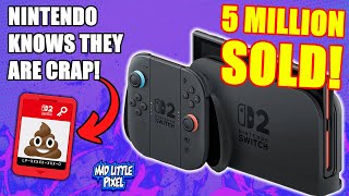 Switch 2 Sells OVER 5 Million In UNDER A Month! Nintendo GRILLED Over Game Key Cards!