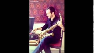 Stéphane Mercier-Félix Simtaine Duo (sax-drums): "Moi J'aime le Music Hall" de Charles Trenet