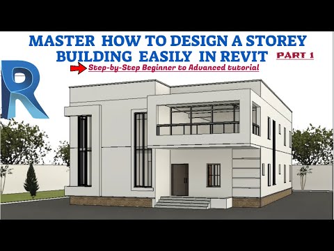 How to Design a story Building in Revit - Like a pro ||Beginners & Pros Step by Step Guide