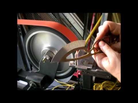 Hollow Grind a Knife using Hollow Grind Jig - GET THE JIG PLANS