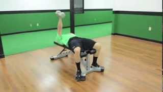 160. Single Arm Dumbbell Bench Press