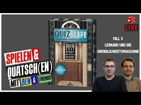 Achtung Spoiler - LIVE: Quizscape Mission 3: Leonardo und die Unendlichkeitsmaschine