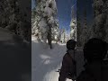 Beautiful Blue Bird Day At Heavenly 2024 Skiing