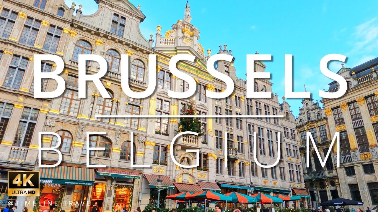 Immersive street-level walking tour through Brussels City, Belgium, showcasing authentic urban landscapes, local architecture, and the vibrant atmosphere of the city's neighborhoods