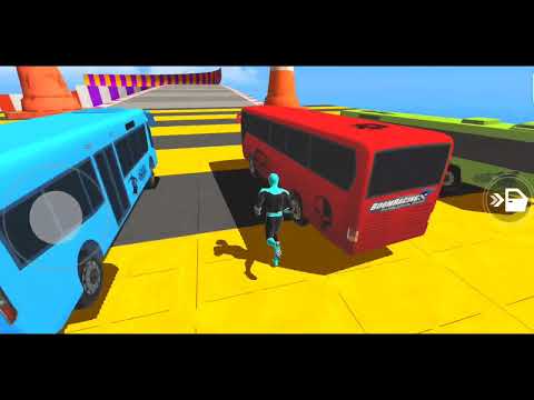 Impossible😱 Bus Stunt Racing 2024 - Mega😲 Ramp Part 5