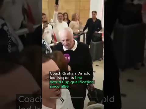 Iraqis give rousing welcome to coach behind historic World Cup return