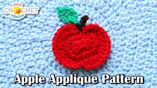 Apple Applique Tutorial - Crochet Quick Fix