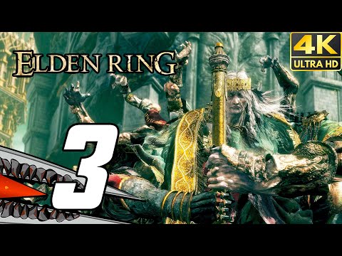 Elden Ring - Gameplay Walkthrough Part 3 - Godrick the Grafted (PS5)
