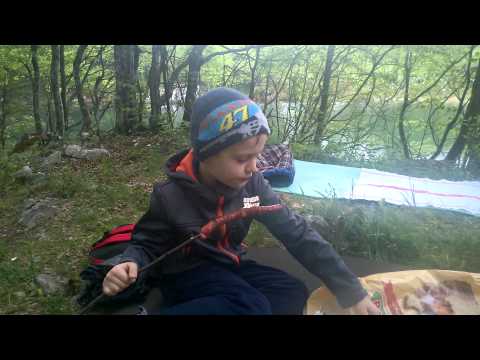 Cu Razvan la lacul Marghitas