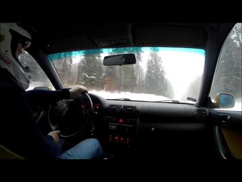 Cudo Rafał - Audi A3 - SuperOES 1 Runda Tor Kielce 21-01-2017