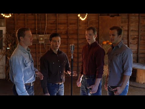 Leaning On The Everlasting Arms | In A Rustic Shed | Official Music Video | Redeemed Quartet