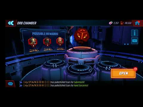 pulled so many 6red star characters - opening red star for Shang chi - MARVEL strike force - MSF
