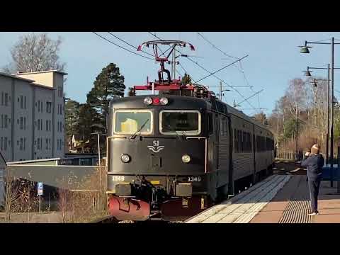 Svenska Tåg Del 47 - Tåg i Bålsta, Bro och Kallhäll. (Omledning, November 2025)
