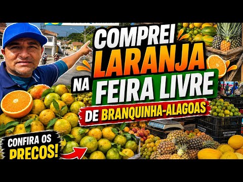 Feira Livre Na Cidade De Branquinha-Alagoas 