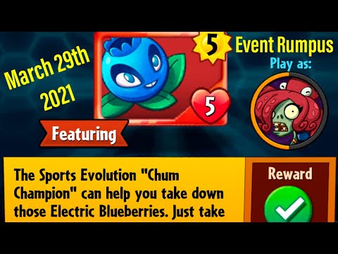 PvZ Heroes - Event Rumpus - March 29th 2021 - Daily Challenge Solution (Day 7) + 1X Pack Opening