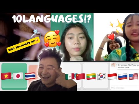 Their reaction is very cute when I speak their native language🥰