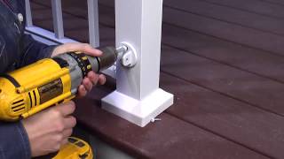 How to Install: Aluminum Railings Stairs