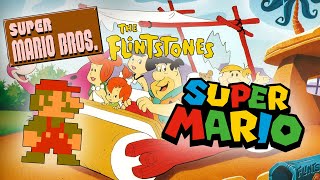 Cover art for Flintstones but it's in the Super Mario Bros. Soundfont