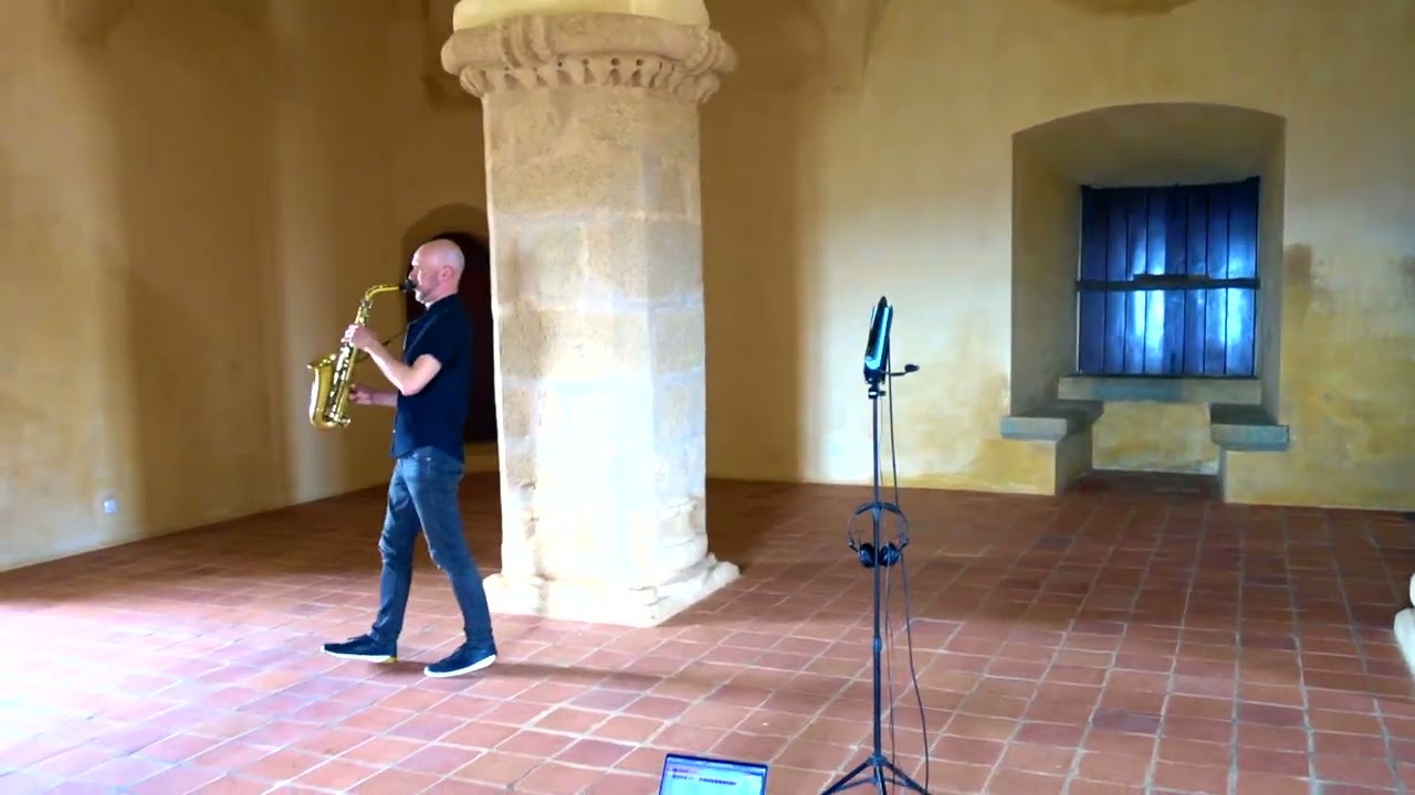 Peter Van Huffel Solo Improvisation at Evoramonte Castle, Portugal