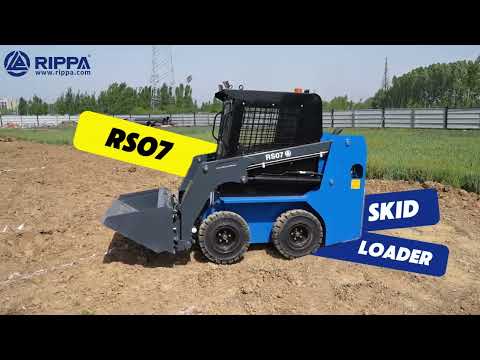 RIPPA Skid Steer Loader RS07 Demonstration Video