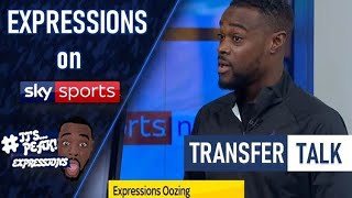 EXPRESSIONS OOZING ON SKY SPORTS NEWS #transfertalk