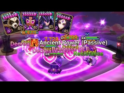 He love to play with his dark monster DEF in RTA Summoners War