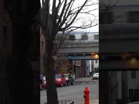 EXTREMELY RARE: MFL Westbound train on Eastbound tracks