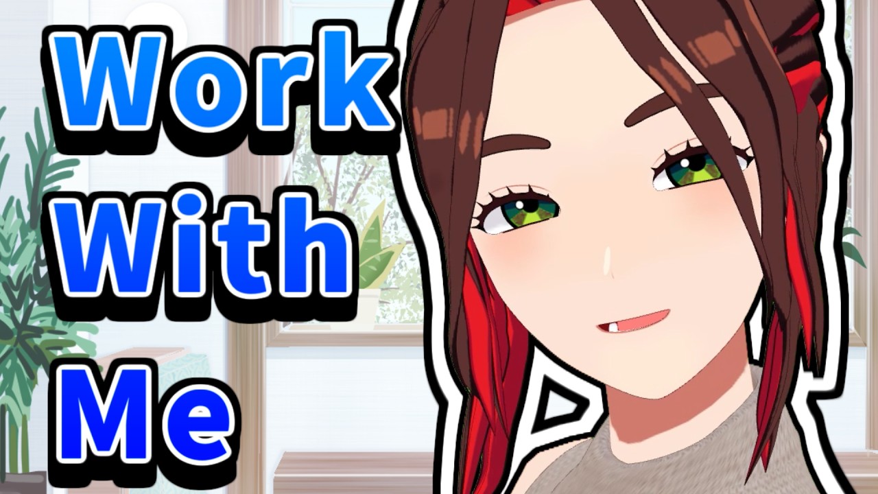【無言作業配信】Work With Me |作業や休憩に(文字チャットOK)