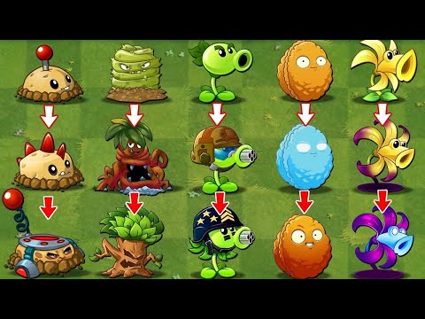 Pvz 2 - Random 20 Team 3 Plants VS All Team Zombies - Which Team Plant Will WIn?