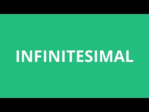 How To Pronounce Infinitesimal - Pronunciation Academy