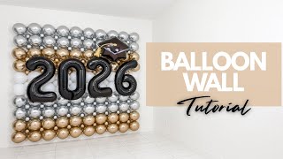 Balloon Wall Backdrop Tutorial | Easy DIY Balloon Decor for Parties & Events