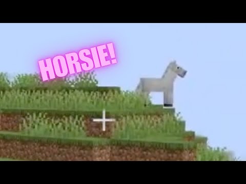 Shocking Encounter with a Horse in Minecraft! | Vtuber Clips