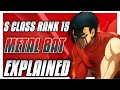 S Class Rank 15 Metal Bat Explained One Punch Man