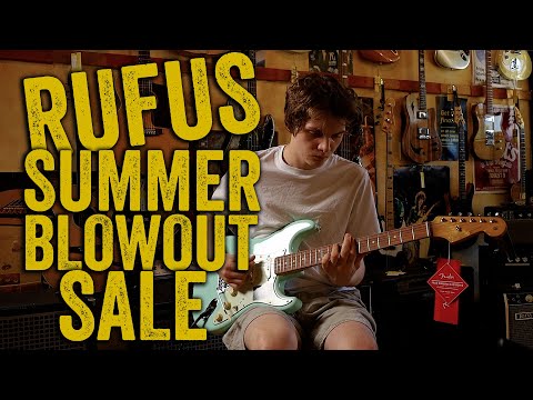 RUFUS SUMMER BLOWOUT SALE
