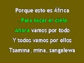 Shakira - Waka waka (esto es Africa) KARAOKE