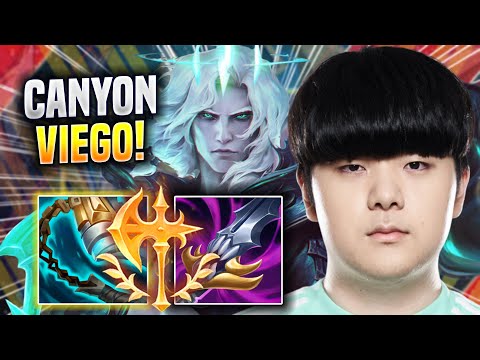CANYON PLAYS VIEGO WITH NEW BUILD! - DK Canyon Plays Viego JUNGLE vs Xin Zhao! | Season 2022