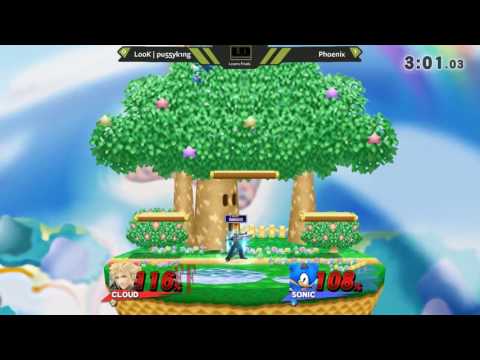 Smash Lounge 88 - pu55yk1ng (Cloud) vs Phoenix (Sonic/DK)