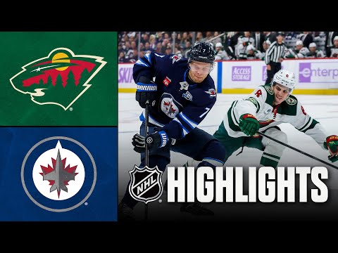 Minnesota Wild vs. Winnipeg Jets | NHL Highlights | November 23, 2025