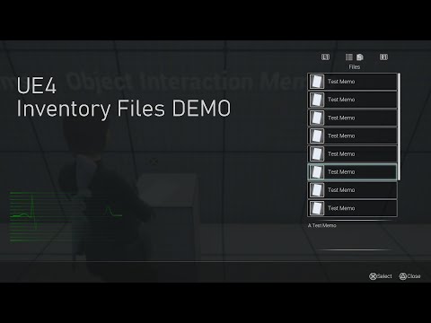 UE4 WIP Inventory - Files