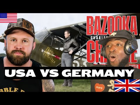 British Guy Reacts to German Tanks vs American Cropduster — Bazooka Charlie — This BLEW MY MIND!