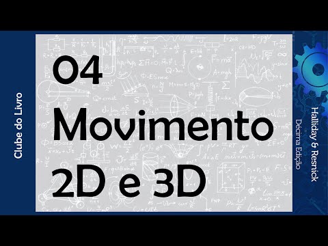 04 - Movimento em 2 e 3 Dimensões | Clube do Livro (Mecânica, Halliday & Resnick 10ª Edição)