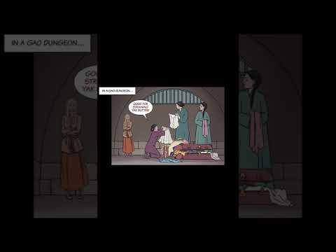 你认为她全身都是这个颜色吗? ~ JOURNEY TO GAO #animated #graphicnovel #adventure #timetravel