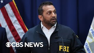 Patel says FBI stopped a potential terror attack in Michigan