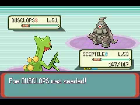 Ryudo vs Pokemon Emerald - Elite 4 Phoebe
