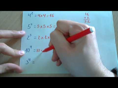 Resolver potencias fáciles o muy fáciles